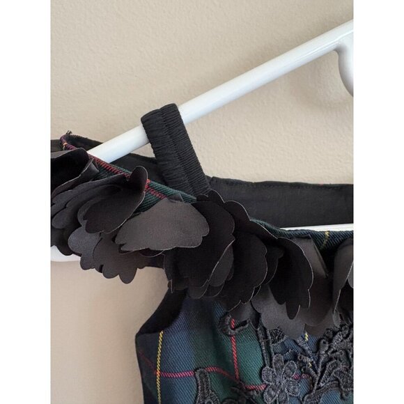 Trish Scully NWT Belle Gown Blackwatch Tartan Plaid Christmas Holiday Dress 6 - Picture 6 of 15